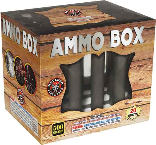RA53068 Ammo Box 500 Gram 20 Shots Plastic Tube Cake 