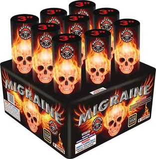 RA57207 MIGRAINE 500 Gram Super Large Finale Shell Rack