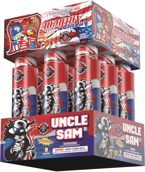 RA57201L/RA57218C Uncle Sam/American Anthem 500 Gram Super Large Finale Cake