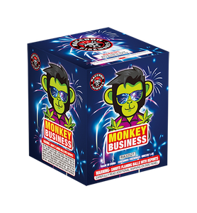 RA22521 Monkey Business 200 Gram 24 Shots Cake