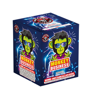 RA22521 Monkey Business 200 Gram 24 Shots Cake