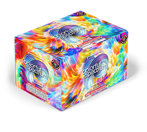 RA530135 Colorful Spectrum 500 Gram Cake 20 Shots