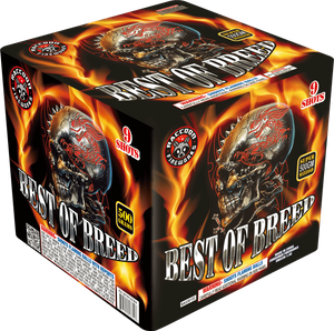 RA53612C Best of Breed 500 Gram 9 Shots Cake 