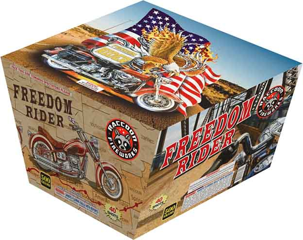 RA53066 Freedom Rider 500 Gram Cake 40 Shots